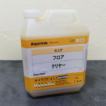 Aqurex フロア クリヤー 4kg(約14平米/3回塗り)