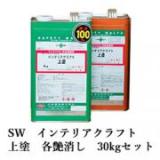 SW　インテリアクラフト上塗　各艶消し　30kgセット(A液:15kg B液:15kg)