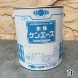水性ケンエース　艶消し　白色　4kg(約30平米/1回塗り)　