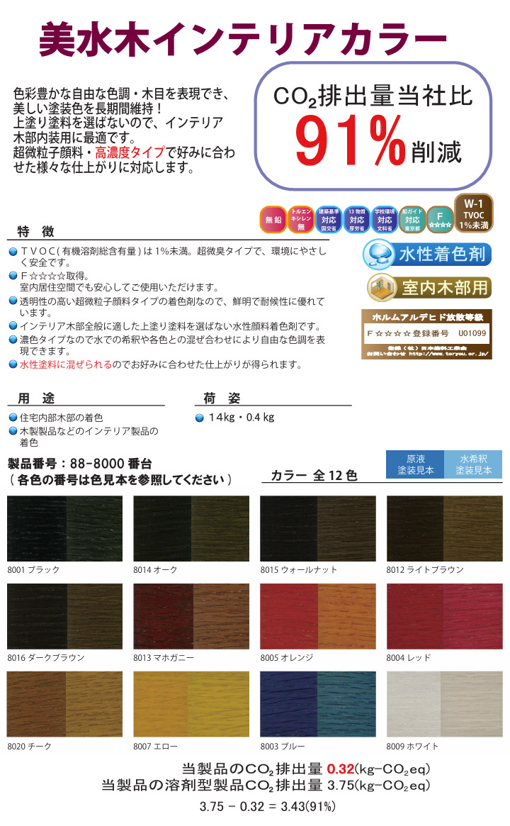 美水木インテリアカラー