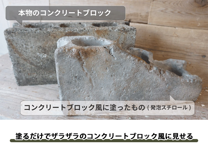 コンクリートエフェクトペイントザラザラ