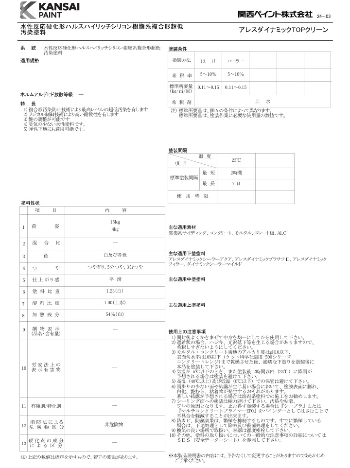 アレスダイナミックTOPクリーン