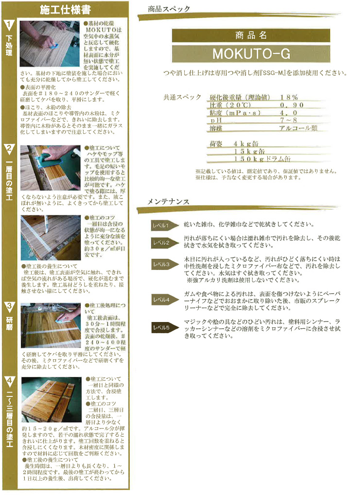 MOKUTO-G 4kg 大橋塗料【本店】塗料専門店通販ショッピングサイト