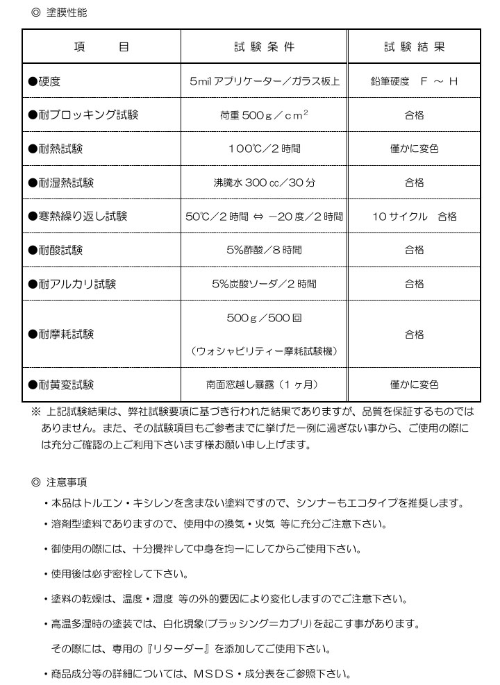 ラッカー エコ V-158パールフラット