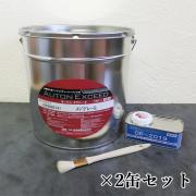 オートンイクシード　2缶　シルキーホワイト 楽天市場】オートンイクシード 6L×2缶セット(刷毛プライマー付き