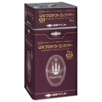 ピュアライドUVプロテクトSiクリヤー　艶有り　15kgセット(約115平米/1回塗り)