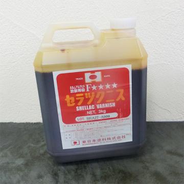 セラックニス　3kg　東日本塗料