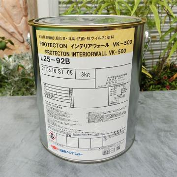 PROTECTON インテリアウォール VK-500 淡彩色 3kg(約24平米/2回塗り ...