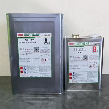 23-77　AFウレタンサフェーサー白　20kgセット(A液16kg・B液4kg)