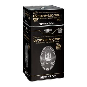 ピュアライドUVプロテクトMKクリヤー 3分艶有り 15kgセット(約107～125平米/2回塗り)
